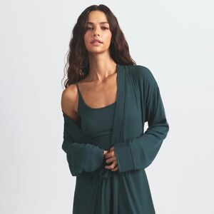 Skims Soft Lounge Robe ‘Cypress’